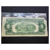 1953 Series Red Seal $2 Bill 1953 Series Red Seal $2 Bill