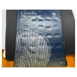 Partially Complete Lincoln Memorial Cents Book Starting 1959 Partially Complete Lincoln Memorial Cents Book Starting 1959