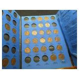Partially Complete Lincoln Memorial Cents Book Starting 1959 Partially Complete Lincoln Memorial Cents Book Starting 1959