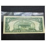 1953 Series Red Seal $5 Bill 1953 Series Red Seal $5 Bill