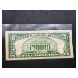 1953 Series Red Seal $5 Bill 1953 Series Red Seal $5 Bill