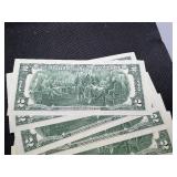 Ten Sequential $2 Bills Ten Sequential $2 Bills