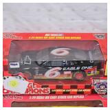 1/24th Nascars-Remington, Eagle One, Valvoline, John Deere(4)