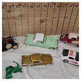 8 Die Cast Toys as pictured