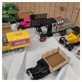 Lot of 10 Die Cast Trucks