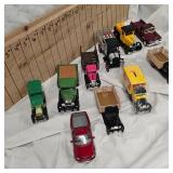 Lot of 10 Die Cast Trucks