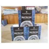 3 Boxes of Federal Heavy Field Load 20 Gauge Shotgun Shells