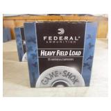 3 Boxes of Federal Heavy Field Load 20 Gauge Shotgun Shells