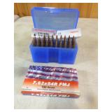 20 Winchester and 7.62X54R FMH Cartridges