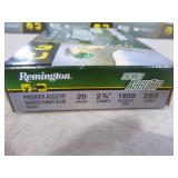 5 Boxes of Remington Premier 20 Gauge AccuTip Sabot Slugs