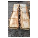 Live Edge Basswood Slab - 24'W x 97' Long Live Edge Basswood Slab - 24'W x 97' Long