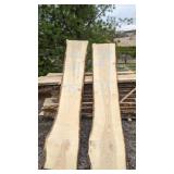 Ash Live Edge Slab - 113' x 21' Ash Live Edge Slab - 113' x 21'