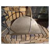 Fireplace Poker & Log Holder Set with Glove