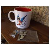 Fifinella - WW2 W.A.S.P. Mug, Pin, & Keychain