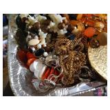 3 lb. 5 oz.Tray of Costume Jewelry