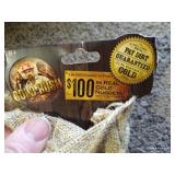 Gold Rush Treasure Hunt Bag