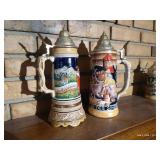 Vintage Beer Steins from Western Germany