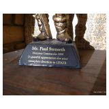 11.5" Tall Metal Viking Statue