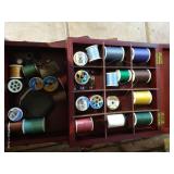 Vintage Sewing Box & Basket