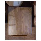 Coffee Table with Folding Leaves, End Table, & Lamp