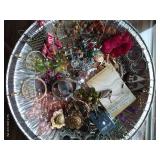 (2) Trays of Costume Jewelry Earrings