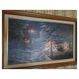 Terry Redlin Wall Art "Evening Frost" - 29" x 19"