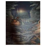 Terry Redlin Wall Art "Evening Frost" - 29" x 19"