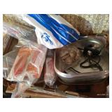 Electric Skillet & Crab/Lobster Cracking Tools