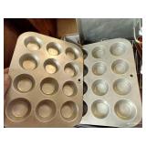 Box of Glass & Metal Bakeware