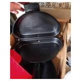 Waffle Maker, Microwave Egg Poacher, Omelet pan, Stovetop Omelet Pan, and Ninja Blender Canisters