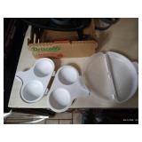 Waffle Maker, Microwave Egg Poacher, Omelet pan, Stovetop Omelet Pan, and Ninja Blender Canisters