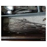 Drawer of Flatware & Nutcrackers