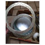 Pyrex Pie Pans & Assorted Baking Supplies