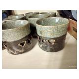Vintage Otagiri Samayaki Double-Walled Coffee/Tea Set