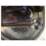 Platter with Serving Utensils Including OXO Brand