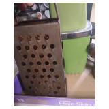Crock Pot, Vintage Sifter, Grater, & Ice Crusher