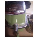 Crock Pot, Vintage Sifter, Grater, & Ice Crusher