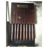 Town & Country Steak Knives & (2) Sharpeners