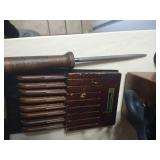 Town & Country Steak Knives & (2) Sharpeners