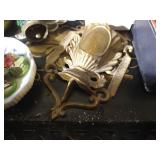 Metal Tray with Misc. Items