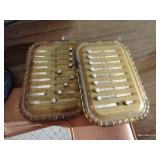 Vintage Lot - Flight Computer with Case, Golf Award, Score Keeper, & Magnifying Glass