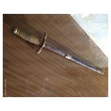 German or Austrian Vintage Dress Sword/Bayonet