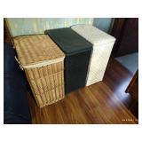 (3) Clothes Hampers