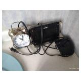 (2) Alarm Clocks & Sony Dream Machine
