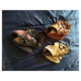 (3) Baseball Gloves