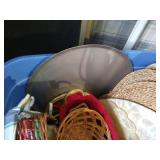 Tote of Baskets, Placemats, & Pizza Pan