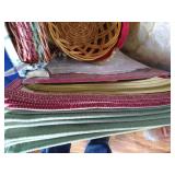 Tote of Baskets, Placemats, & Pizza Pan