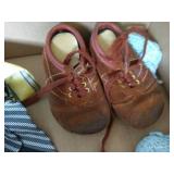 Baby "J" Quilt, Booties, Sweater, & Shoes