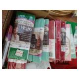 Crafting Lot - Embroidery Hoops, Sewing Supplies, Etc.