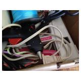 Crafting Lot - Embroidery Hoops, Sewing Supplies, Etc.